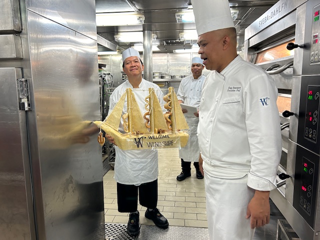 Galley tour